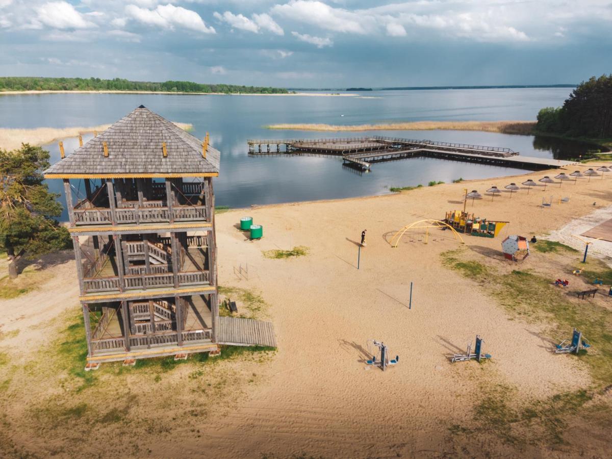 Lesna 21 Dom Polnoc Przy Zalew Siemianowka Villa Luka Dış mekan fotoğraf