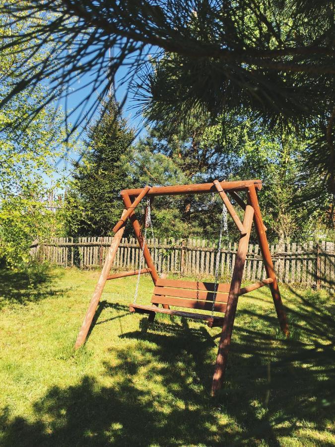 Lesna 21 Dom Polnoc Przy Zalew Siemianowka Villa Luka Dış mekan fotoğraf