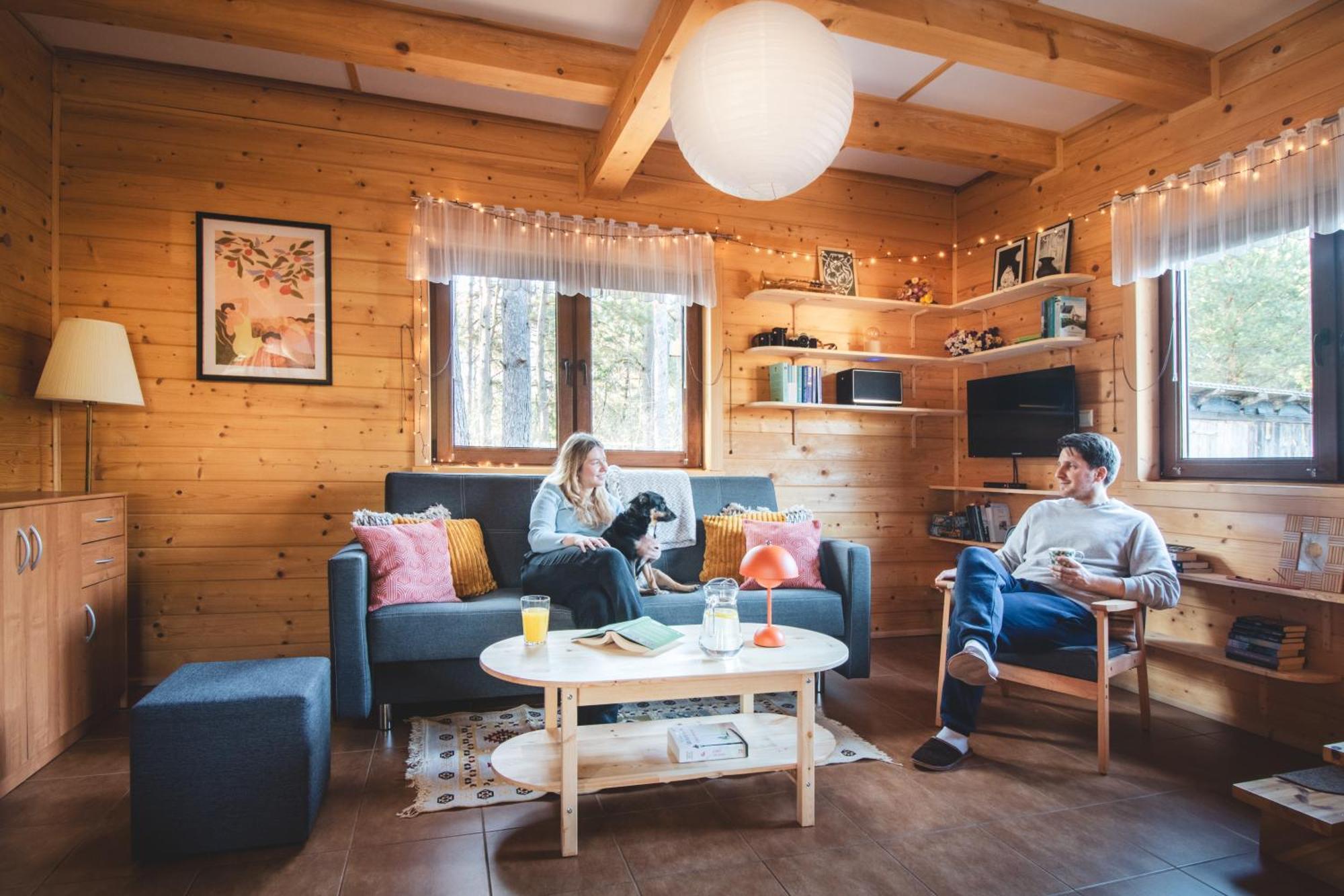Lesna 21 Dom Polnoc Przy Zalew Siemianowka Villa Luka Dış mekan fotoğraf